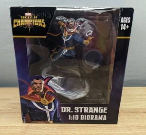 lot 24 image: Brand New Marvel Contest of Champions Dr. Strange Action Figure 110 Diorama V