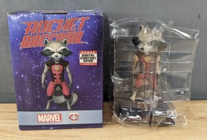 lot 31D image: MLB Baseball Stadium Giveaway Minnesota Twins Marvel Rocket Raccoon Collectible Bobblehead N