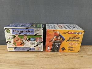 lot 15D image: Lot of 2 New Sealed Panini Basketball Box Sets NBA Hoops 2022-23 & Chronicles Draft Picks 2022 I