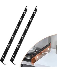 lot 143 image: New ItsNio Stove Gap Covers, 25.6 Long & 0.4 Wide Stove Counter Side Gap Guards $38.99 B