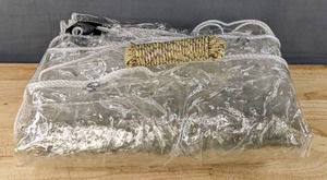 lot 202 image: New Clear Tarp with Rope B