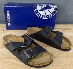 lot 12 image: Birkenstock Arizona BS Shoes Womens Size 77.5 Sandals Black L