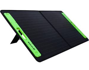 lot 867 image: New Topsolar 100W Foldable Portable Solar Panel Charger Kits for Portable Power Station Generator 19V DC Output $98.48 Retail B