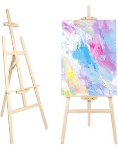 lot 193A image: Brand New Adjustable Wooden Painting Easel Stand B