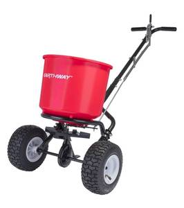 lot 52 image: New EarthWay 2600A-Plus 40 LB (18 KG) Walk-Behind Broadcast FertilizerSeedSalt Spreader $191.37 Retail B