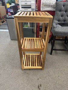lot 164 image: Mesa 3 Tier Acacia Storage Tower