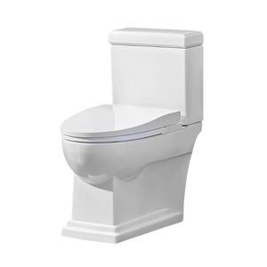 lot 5 image: OVE Decors Irenne Elongated Smart Bidet Toilet with Remote Control