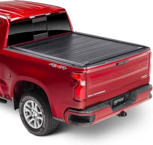 lot 12 image: RealTruck Retrax PRO MX Manual Retractable Tonneau Cover Model 80841 Fits 2019 - 2025 Silverado Sierra 5 10  69.9 Box Retail $2249.99