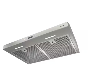 lot 85 image: Broan-NuTone Broan Glacier 42 in. Convertible Under-Cabinet Range Hood, 450 Max Blower CFM, Stainless Steel (retail $452.36)