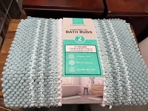 lot 188 image: 1 New 21.5 x 34 Super Soft Bath Rug  Mat
