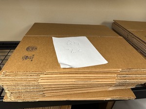 lot 248 image: Qty 22 New Uline Shipping Boxes 12 X 12 X 12