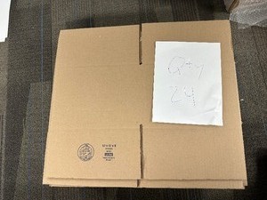 lot 251 image: Qty 24 New Uline Shipping Boxes 12 X 12 X 8