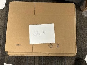 lot 254 image: Qty 15 New Uline Shipping Boxes 18 X 12 X 10