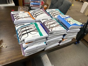 lot 273 image: 36 Sets of Design Optics by Foster Grant Reading Glasses - Open Box Untested  Uninspected 3 Packs & 2 Packs of Blue Light - Various Strengths  Models