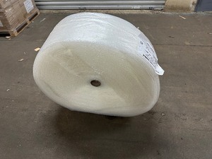 lot 263 image: New Huge Roll of Uline Bubble Wrap 12 Width - Small Bubble