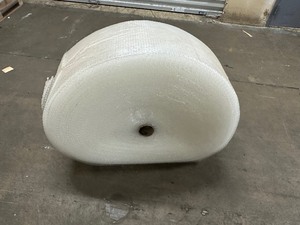 lot 264 image: New Huge Roll of Uline Bubble Wrap 12 Width - Small Bubble