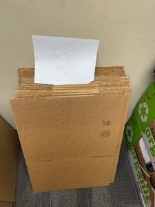 lot 289 image: Qty 16 New Uline Shipping Boxes 16 X 12 X 8            AKA Corrugated Freight Containers