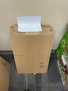 lot 290 image: Qty 21 New Uline Shipping Boxes 16 X 12 X 6            AKA Corrugated Freight Containers