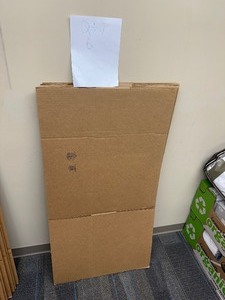 lot 297 image: Qty 6 New Uline Shipping Boxes 30 X 20 X 6            AKA Corrugated Freight Containers