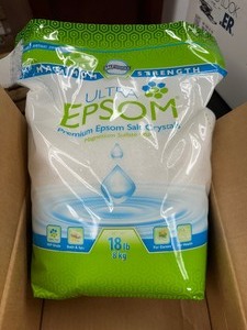 lot 308 image: Huge 18Lb Bag of Epsom Salt