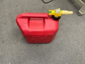 lot 312 image: 5 Gallon Gas Can - Works Good