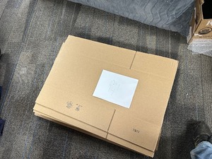 lot 331 image: Qty 14 New Uline Shipping Boxes 24 X 12 X 12