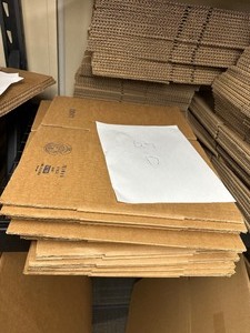 lot 336 image: Qty 17 New Uline Shipping Boxes 10 X 8 X 6
