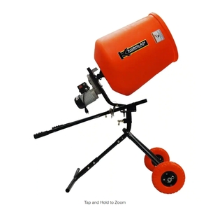 lot 20 image: Kushlan 3.5 cu. ft. 12HP 120-Volt Motor Direct Drive Cement Mixer - Retail $399