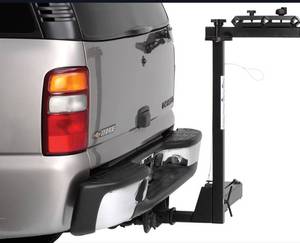 lot 110 image: Surco DBR400 Swing Away 4-Bike Rack for 2 Receiver ($369.49)