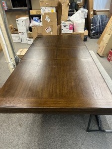 lot 25 image: Pike & Main Findley- Dining Table With Leaf tremendous addition to your home.  68-86 L x 42 W x 30 H