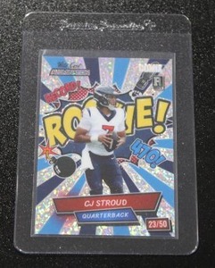 lot 12 image: 2023 Wild Card Alumination COMIX CJ Stroud #AC-CS 2350  Only 50 Exist