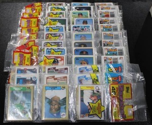 lot 26 image: Mixed Year Unopened Baseball Rac Pack Lot  12 Rac Packs