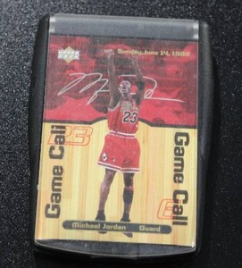 lot 28 image: Upper Deck Game Call Michael Jordan #MJ5 w Speaker Speaker Untested