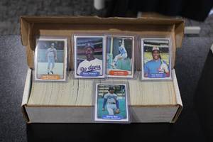 lot 38 image: 1982 Fleer Baseball Hand Collated Complete Set  Cal Ripken Jr. Rookie Card