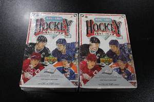 lot 86 image: 1991-92 Upper Deck Hockey Factory Sealed Hobby Box Lot  2 Boxes