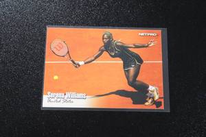 lot 116 image: 2003 NETPRO Serena Williams #1 Rookie Card