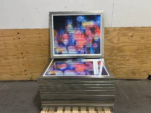 lot 61 image: Lot of 27-  Framed Wall Art