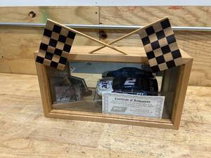 lot 64 image: Rusty Wallace Collectible with Certificate of Authenticity
