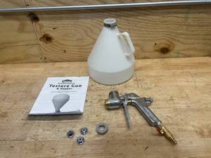 lot 52 image: HOMAX Pro Gun and Hopper for Spray Texture Repair