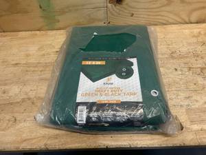 lot 56 image: X POSE 12 x 25 Multi-Purpose Heavy Duty Tarp (10 MIL thick)