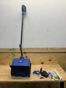 lot 122 image: SNOWJOE 24V Max 13-Inch Snow Shovel with 4Ah Battery and Charger (non-working)