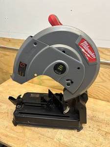 lot 17 image: MILWAUKEE M18 FUEL 18-Volt Lithium-Ion Brushless Cordless 14 in. Abrasive Cut-Off Saw (Tool-Only)