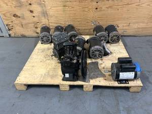 lot 127 image: Lot of Compressor MotorsParts