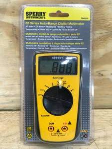 lot 114 image: Sperry Instruments 62 Series Auto-Range Digital Multimeter Model # DM6250