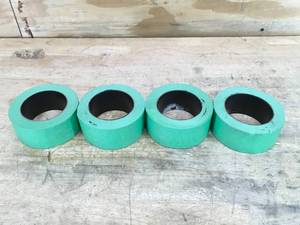 lot 163 image: Lot of 4 - Rolls of Green Masking Tape