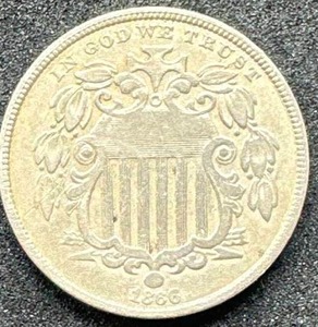 1866 Shield Nickel