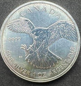 1oz .9999 Silver Canadian Wildlife Coin