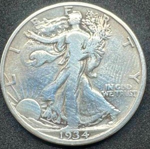 1934 Walking Liberty Half Dollar