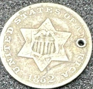 1852 Silver Trime