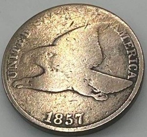 1857 Flying Eagle Cent
